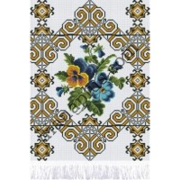 Набір для вишивання рушника "Квіти" С2005