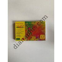 Пастель масляна 12 кольорів
