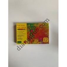 Пастель масляна 12 кольорів
