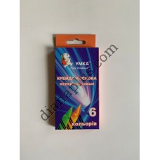 Крейда воскова Умка 6 кольорів