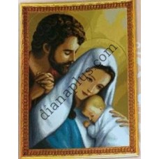 Схема для вишивання ікони "Святе сімейство" та "Ласка і добро" Артикул Z127
