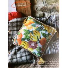 Схема для вишивання подушки "Соковита цитрусова"