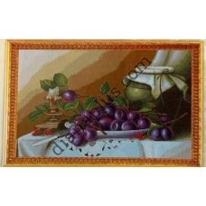 Схема для вишивання картини "Натюрморт зі сливою"