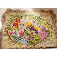 Схема для вишивання салфетки "Пори року. Весна"