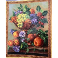 Схема для вишивання картини "Соковиті фрукти"
