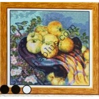 Схема для вишивання картини "Натюрморт з яблуками"