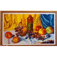 Схема для вишивання картини "Натюрморт з виноградом"