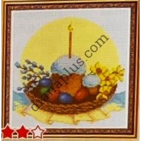 Схема для вишивання картини "Пасха"