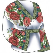 Набір для вишивання жіночої вишиванки "Маковий цвіт" F2020