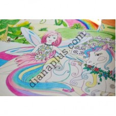 Комплект Великих розмальовок для дівчаток 2шт