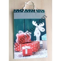 Пакет подарунковий 35х25х9 см №6