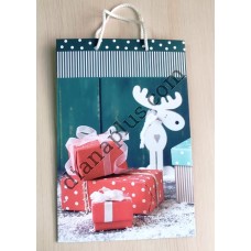 Пакет подарунковий 35х25х9 см №6