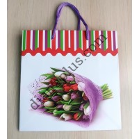 Пакет подарунковий 22х22х10 см №2