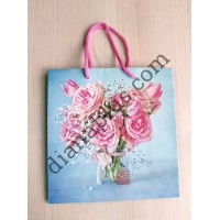 Пакет подарунковий 22х22х10 см №4