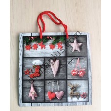 Пакет подарунковий 22х22х10 см №8