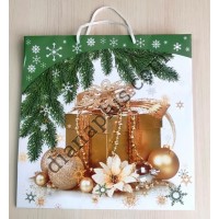 Пакет подарунковий 32х32х14 см №5