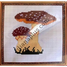 Набір для вишивання в змішаній техніці "Мухомори" Е001