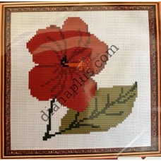 Набір для вишивання в змішаній техніці "Гібіскус" Е008