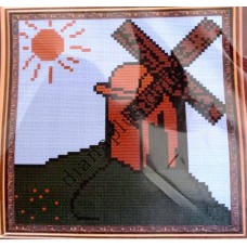 Набір для вишивання в змішаній техніці "Млин" Е022