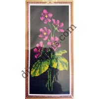 Набір для вишивання в змішаній техніці "Фіалки" Е042