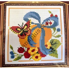 Набір для вишивання в змішаній техніці "Пасхальна композиція" Е048