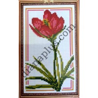 Набір для вишивання в змішаній техніці "Весняна квітка" Е049