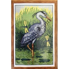 Набір для вишивання картини "Сіра чапля" Ж1057