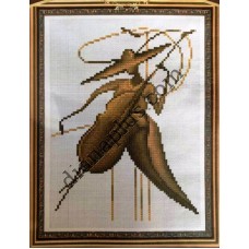 Набір для вишивання картини "Спів віолончелі" П2253