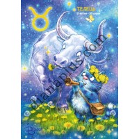 Набір календариків "Астрокотики" 2024 з тисненням