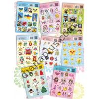 Be Happy Комплект наліпок 8шт 