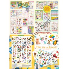 Абетка в картинках F15 "English alphabet" А2