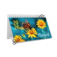 Календар пірамідка Flowers 2026 ідеальний помічник для організації часу