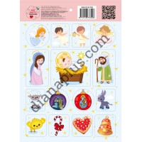 Be Happy Наліпки Різдво 