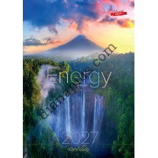 Подарунковий Календар 2027 Енергія (Energy) Формат А3